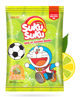 SukuSuku Salty Lemon flavored hard-candy