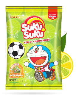 SukuSuku Salty Lemon flavored hard-candy