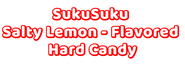 SukuSuku Salty Lemon flavored hard-candy