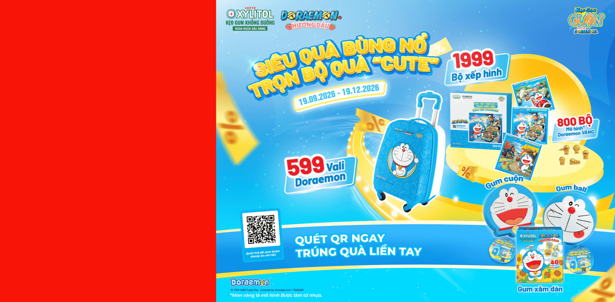 Lotte Xylitol Doraemon
